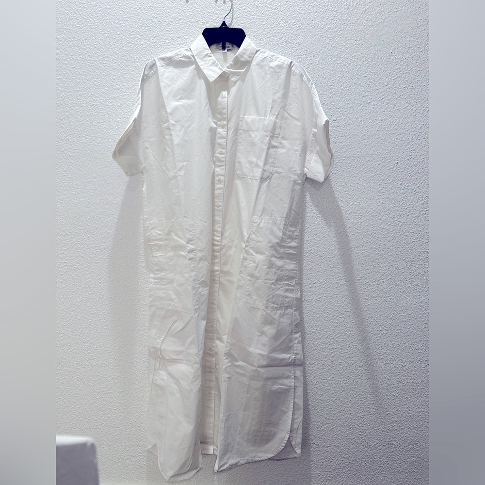Madewell White Shirt Dress